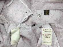 Load image into Gallery viewer, LOUIS VUITTON ルイヴィトン モノグラム クロップド デニムパンツ ピンク コットン ポリエステル RW071W WKPA03CF7 サイズ34 美品 中古 66560