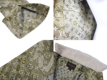 Load image into Gallery viewer, LOUIS VUITTON ルイヴィトン 村上隆 カモフラ モノグラム デニムジャケット サイズ38 2008aw RW082W コットン カーキ 美品 中古 66562