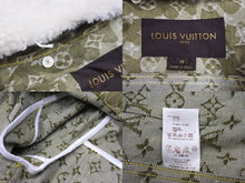Load image into Gallery viewer, LOUIS VUITTON ルイヴィトン 村上隆 カモフラ モノグラム デニムジャケット サイズ38 2008aw RW082W コットン カーキ 美品 中古 66562