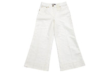 Load image into Gallery viewer, 極美品 LOUIS VUITTON ルイヴィトン LV モノグラム デニムパンツ ホワイト コットン ロゴ ボトムス RW232W YK1 FPPX27 サイズ34 中古 66564
