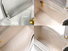 Load image into Gallery viewer, 極美品 CHANEL シャネル マトラッセ ミニショッピングバッグ ランダム番台 シャイニーエイジドカーフスキン ホワイト 中古 66565