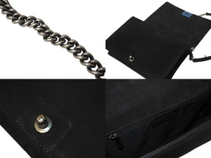 CHANEL シャネル ボーイシャネル ラージチェーンショルダー 18番台 キャビアスキン アンティークブラック 美品 中古 66576