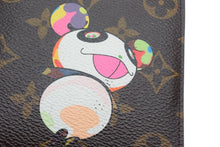 Load image into Gallery viewer, LOUIS VUITTON ルイ ヴィトン × 村上隆 コラボ 二つ折り財布 M61666 ポルトフォイユマルコ モノグラムパンダ 美品 中古 66577