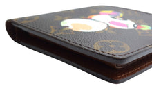 Load image into Gallery viewer, LOUIS VUITTON ルイ ヴィトン × 村上隆 コラボ 二つ折り財布 M61666 ポルトフォイユマルコ モノグラムパンダ 美品 中古 66577