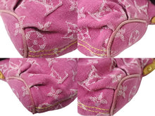 Load image into Gallery viewer, LOUIS VUITTON ルイヴィトン ミニプリーティ ショルダーバッグ M95216 フューシャ モノグラムデニムキャンバス 美品 中古 66579