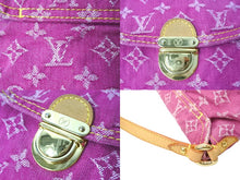 Load image into Gallery viewer, LOUIS VUITTON ルイヴィトン ミニプリーティ ショルダーバッグ M95216 フューシャ モノグラムデニムキャンバス 美品 中古 66579