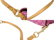 Load image into Gallery viewer, LOUIS VUITTON ルイヴィトン ミニプリーティ ショルダーバッグ M95216 フューシャ モノグラムデニムキャンバス 美品 中古 66579