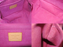 Load image into Gallery viewer, LOUIS VUITTON ルイヴィトン ミニプリーティ ショルダーバッグ M95216 フューシャ モノグラムデニムキャンバス 美品 中古 66579