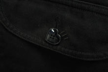 Load image into Gallery viewer, HUMAN MADE ヒューマンメイド ワークジャケット JAPAN製 コットン ブラック ホワイト オレンジ サイズXL 美品 中古 66585
