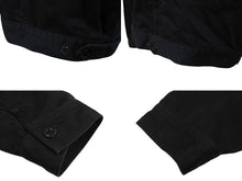 Load image into Gallery viewer, HUMAN MADE ヒューマンメイド ワークジャケット JAPAN製 コットン ブラック ホワイト オレンジ サイズXL 美品 中古 66585