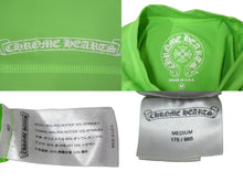 Load image into Gallery viewer, ChromeHearts クロムハーツ Hホースシュー ロングスリーブラッシュガード長袖Tシャツ ライムグリーン サイズM 美品 中古 66592