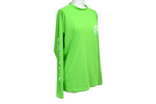Load image into Gallery viewer, ChromeHearts クロムハーツ Hホースシュー ロングスリーブラッシュガード長袖Tシャツ ライムグリーン サイズM 美品 中古 66592