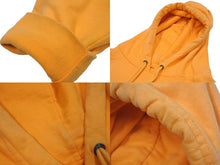 Load image into Gallery viewer, CHROME HEARTS クロムハーツ OFF-WHITE オフホワイト ロゴバックプリントプルオーバーパーカー オレンジ XL 美品 中古 66593