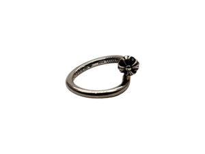 ChromeHearts クロムハーツ NAIL CRSBALL ネイルクロスボール リング 指輪 シルバー925 サイズ19号 美品 中古 66599