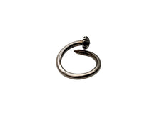 Load image into Gallery viewer, ChromeHearts クロムハーツ NAIL CRSBALL ネイルクロスボール リング 指輪 シルバー925 サイズ19号 美品 中古 66599