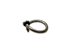 ChromeHearts クロムハーツ NAIL CRSBALL ネイルクロスボール リング 指輪 シルバー925 サイズ19号 美品 中古 66599