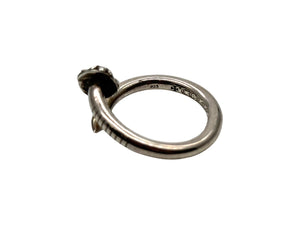 ChromeHearts クロムハーツ NAIL CRSBALL ネイルクロスボール リング 指輪 シルバー925 サイズ19号 美品 中古 66599
