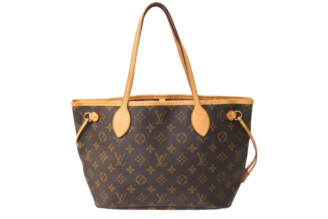 LOUIS VUITTON ルイヴィトン ハンドバッグ ネヴァーフルPM M41245 モノグラム ゴールド金具 美品 中古 66607
