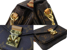Load image into Gallery viewer, 極美品 LouisVuitton ルイヴィトン マイクロメティス ショルダーバッグ M81267 MB1267 モノグラムキャンバス ブラウン 中古 66614
