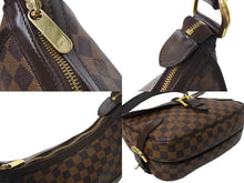 Load image into Gallery viewer, LOUIS VUITTON ルイヴィトン ハイバリー ワンショルダーバッグ N51200 ダミエ キャンバス ブラウン ゴールド金具 廃盤 美品 中古 66617