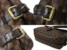 Load image into Gallery viewer, LOUIS VUITTON ルイヴィトン ハイバリー ワンショルダーバッグ N51200 ダミエ キャンバス ブラウン ゴールド金具 廃盤 美品 中古 66617