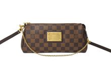 Load image into Gallery viewer, LOUIS VUITTON ルイヴィトン ダミエ エベヌ エヴァ ショルダーバッグ N55213 ブラウン ロゴ 斜め掛け 鞄 美品 中古 66618