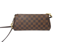 Load image into Gallery viewer, LOUIS VUITTON ルイヴィトン ダミエ エベヌ エヴァ ショルダーバッグ N55213 ブラウン ロゴ 斜め掛け 鞄 美品 中古 66618