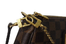 Load image into Gallery viewer, LOUIS VUITTON ルイヴィトン ダミエ エベヌ エヴァ ショルダーバッグ N55213 ブラウン ロゴ 斜め掛け 鞄 美品 中古 66618