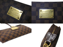 Load image into Gallery viewer, LOUIS VUITTON ルイヴィトン ダミエ エベヌ エヴァ ショルダーバッグ N55213 ブラウン ロゴ 斜め掛け 鞄 美品 中古 66618