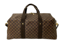 Load image into Gallery viewer, LouisVuitton ルイヴィトン ウィークエンダーGM ボストンバッグ N41139 ダミエキャンバス ブラウン ゴールド金具 美品 中古 66619