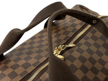 Load image into Gallery viewer, LouisVuitton ルイヴィトン ウィークエンダーGM ボストンバッグ N41139 ダミエキャンバス ブラウン ゴールド金具 美品 中古 66619