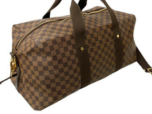 Load image into Gallery viewer, LouisVuitton ルイヴィトン ウィークエンダーGM ボストンバッグ N41139 ダミエキャンバス ブラウン ゴールド金具 美品 中古 66619