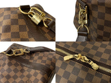 Load image into Gallery viewer, LouisVuitton ルイヴィトン ウィークエンダーGM ボストンバッグ N41139 ダミエキャンバス ブラウン ゴールド金具 美品 中古 66619