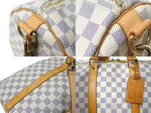 Load image into Gallery viewer, LOUIS VUITTON ルイヴィトン キーポル バンドリエール55 ボストンバッグ N41429 ダミエアズール キャンバス 良品 中古 66621