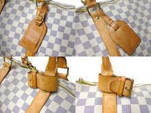Load image into Gallery viewer, LOUIS VUITTON ルイヴィトン キーポル バンドリエール55 ボストンバッグ N41429 ダミエアズール キャンバス 良品 中古 66621