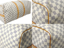 Load image into Gallery viewer, LOUIS VUITTON ルイヴィトン キーポル バンドリエール55 ボストンバッグ N41429 ダミエアズール キャンバス 良品 中古 66621