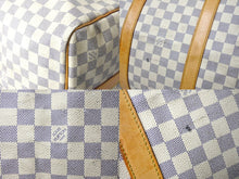 Load image into Gallery viewer, LOUIS VUITTON ルイヴィトン キーポル バンドリエール55 ボストンバッグ N41429 ダミエアズール キャンバス 良品 中古 66621