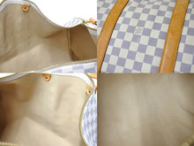 Load image into Gallery viewer, LOUIS VUITTON ルイヴィトン キーポル バンドリエール55 ボストンバッグ N41429 ダミエアズール キャンバス 良品 中古 66621