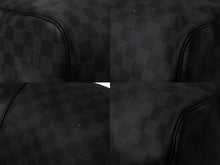 Load image into Gallery viewer, LOUIS VUITTON ルイヴィトン キーポルバンドリエール55 ボストンバッグ N41413 ダミエグラフィット キャンバス ブラック 美品 中古 66622