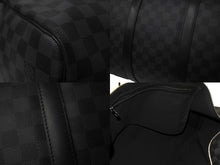 Load image into Gallery viewer, LOUIS VUITTON ルイヴィトン キーポルバンドリエール55 ボストンバッグ N41413 ダミエグラフィット キャンバス ブラック 美品 中古 66622