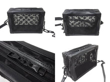 Load image into Gallery viewer, 極美品 LOUIS VUITTON ルイヴィトン ショルダーバッグ ソフトトランク M53964 メッシュ レザー ブラック 中古 66624