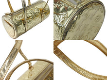 Load image into Gallery viewer, LOUIS VUITTON ルイヴィトン パピヨン ミロワール モノグラム ゴールド ハンドバック M95270 中古 66628