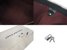 Load image into Gallery viewer, 極美品 LOUIS VUITTON ルイヴィトン キーポルバンドリエール55 ボストンバッグ M56714 モノグラムマカサー ブラウン ブラック 中古 66633