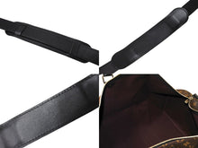 Load image into Gallery viewer, 極美品 LOUIS VUITTON ルイヴィトン キーポルバンドリエール55 ボストンバッグ M56714 モノグラムマカサー ブラウン ブラック 中古 66633
