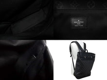 Load image into Gallery viewer, 極美品 LOUIS VUITTON ルイヴィトン 20SS モノグラムエクリプス スティーマーバックパック M44052 ブラック リュック ロゴ ヴァージル 美品 中古 66635