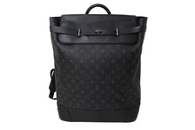 Load image into Gallery viewer, 極美品 LOUIS VUITTON ルイヴィトン 20SS モノグラムエクリプス スティーマーバックパック M44052 ブラック リュック ロゴ ヴァージル 美品 中古 66635