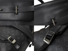 Load image into Gallery viewer, 極美品 LOUIS VUITTON ルイヴィトン 20SS モノグラムエクリプス スティーマーバックパック M44052 ブラック リュック ロゴ ヴァージル 美品 中古 66635