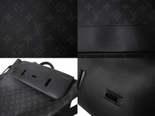 Load image into Gallery viewer, 極美品 LOUIS VUITTON ルイヴィトン 20SS モノグラムエクリプス スティーマーバックパック M44052 ブラック リュック ロゴ ヴァージル 美品 中古 66635