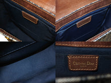 Load image into Gallery viewer, Christian Dior クリスチャンディオール ショルダーバッグ ストリートシック BOB0013 ネイビー ブラウン 良品 中古 66645