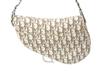 Load image into Gallery viewer, Christian Dior クリスチャンディオール サドルバッグ エンブロイダリー ハンドバッグ ベージュ 2005年 美品 中古 66650